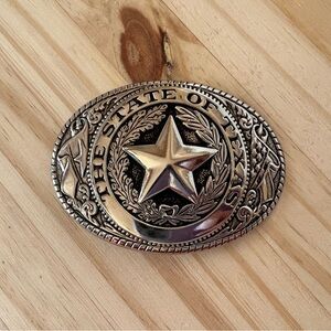 State Seal of Texas Belt Buckle